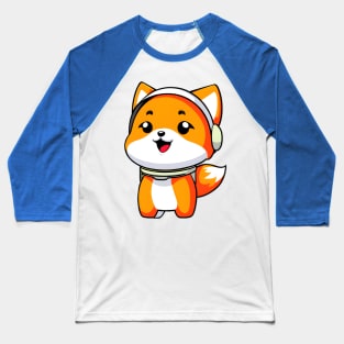 Smiling Astrofox! Baseball T-Shirt